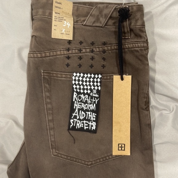 Brown Ksubi jeans. Brand new never worn - Picture 3 of 5